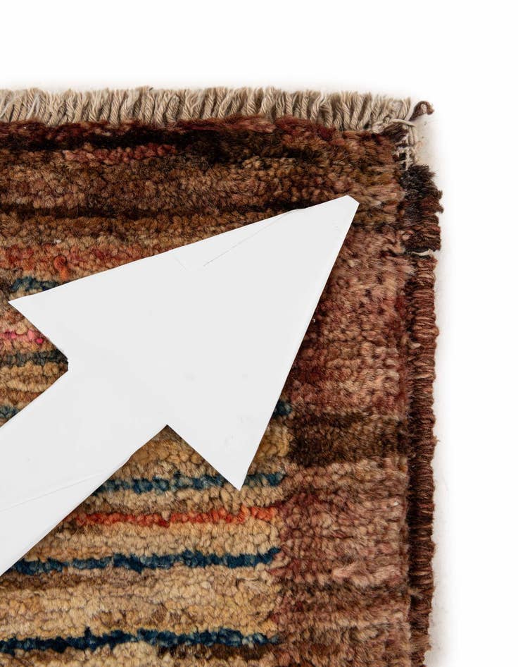 Detail image of  6' 10 x 9' 5  Hand Knotted Modern Ziegler Wool Rug