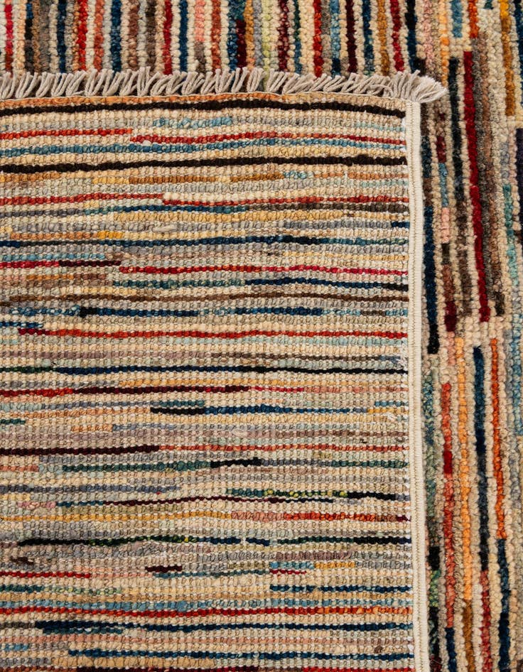 Detail image of  8' 1 x 9' 8  Hand Knotted Modern Ziegler Wool Rug