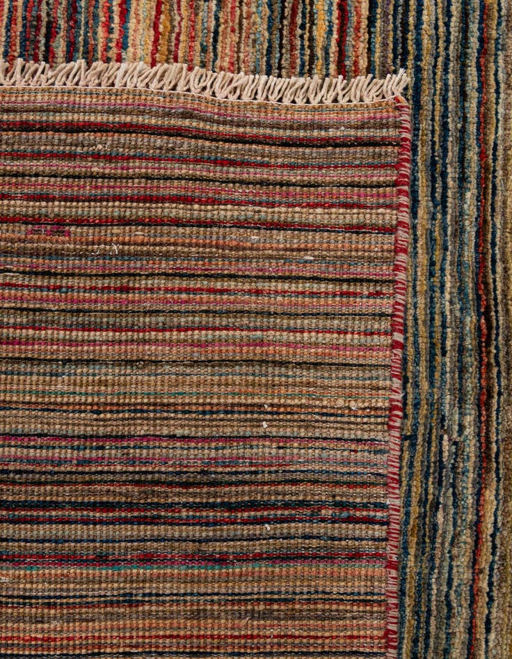 Detail image of  7' 11 x 9' 6  Hand Knotted Modern Ziegler Wool Rug