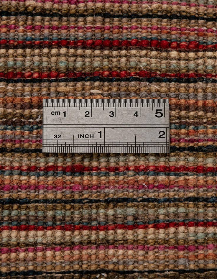 Detail image of  7' 11 x 9' 6  Hand Knotted Modern Ziegler Wool Rug