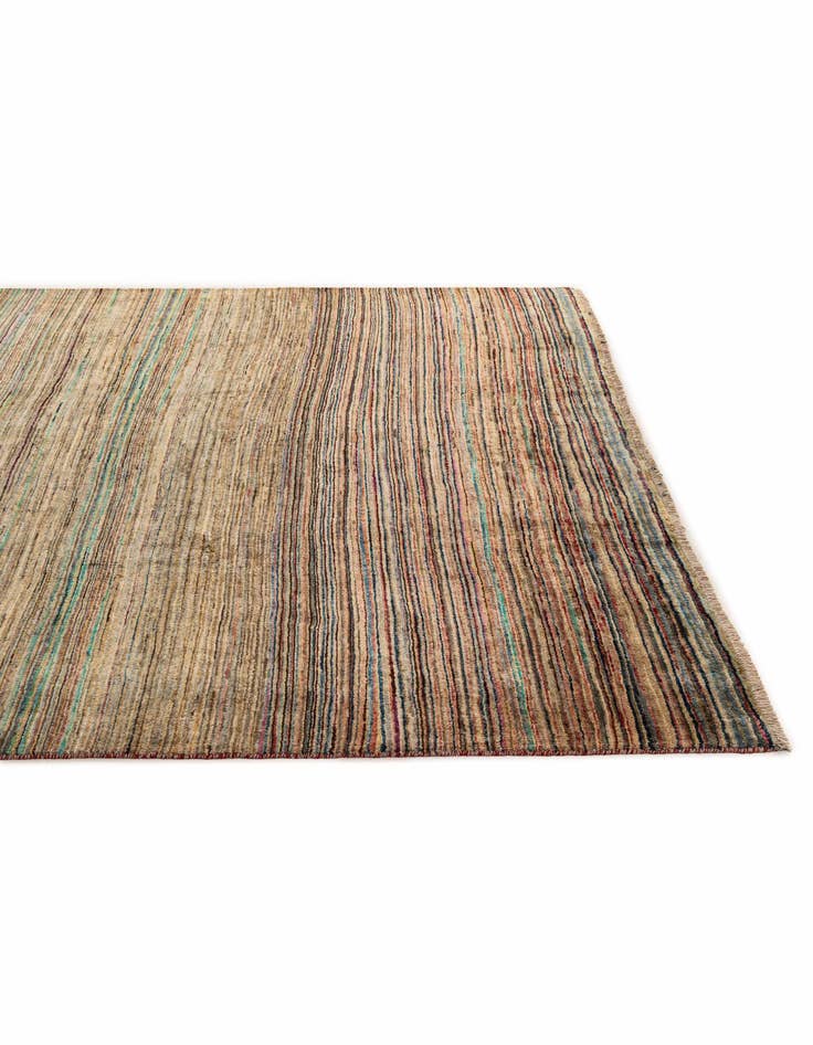 Detail image of  7' 11 x 9' 6  Hand Knotted Modern Ziegler Wool Rug