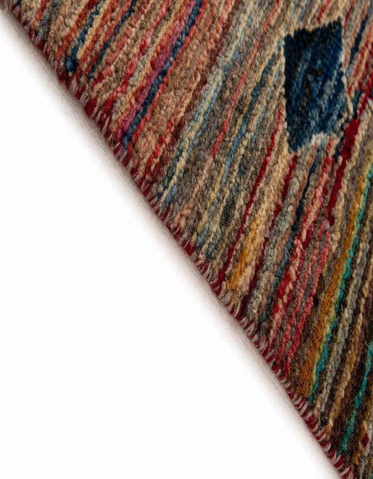 Detail image of  7' 11 x 9' 6  Hand Knotted Modern Ziegler Wool Rug