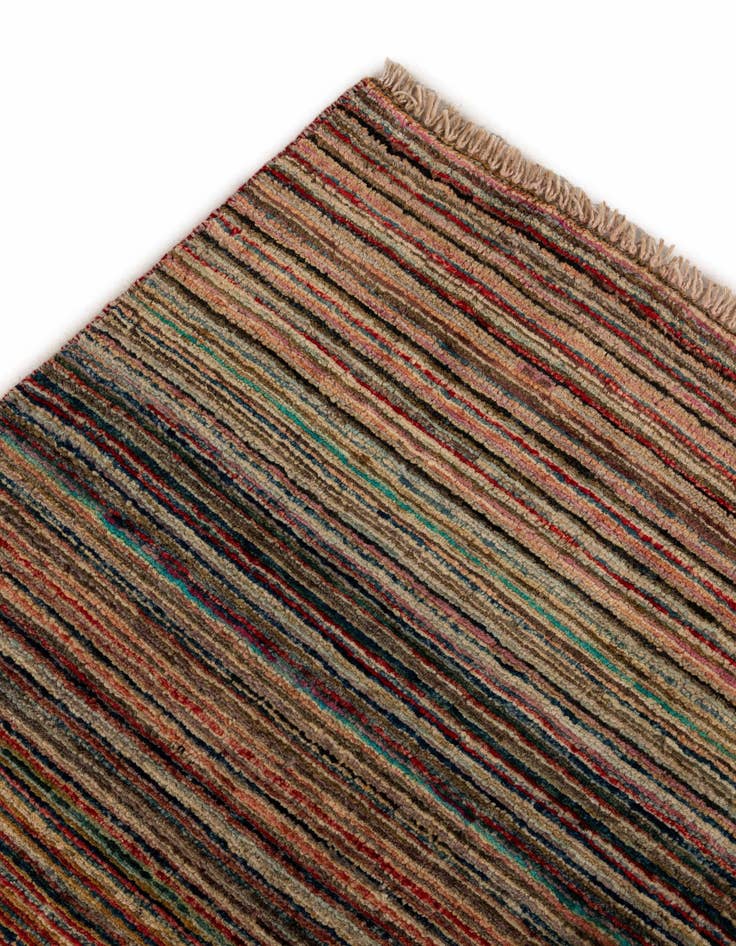 Detail image of  7' 11 x 9' 6  Hand Knotted Modern Ziegler Wool Rug