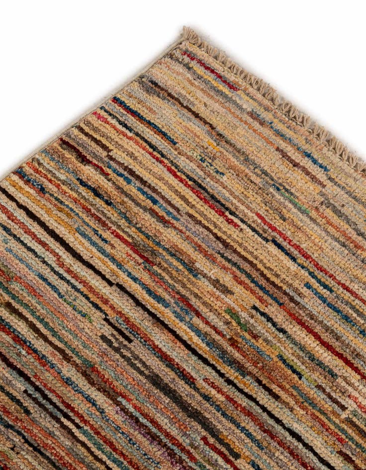 Detail image of  7' 11 x 9' 9  Hand Knotted Modern Ziegler Wool Rug