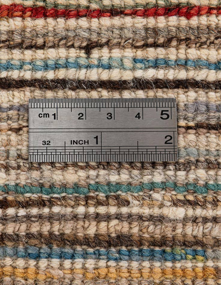 Detail image of  7' 10 x 9' 7  Hand Knotted Modern Ziegler Wool Rug