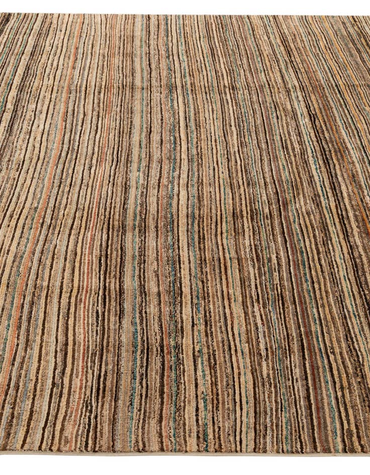 Detail image of  7' 10 x 9' 7  Hand Knotted Modern Ziegler Wool Rug