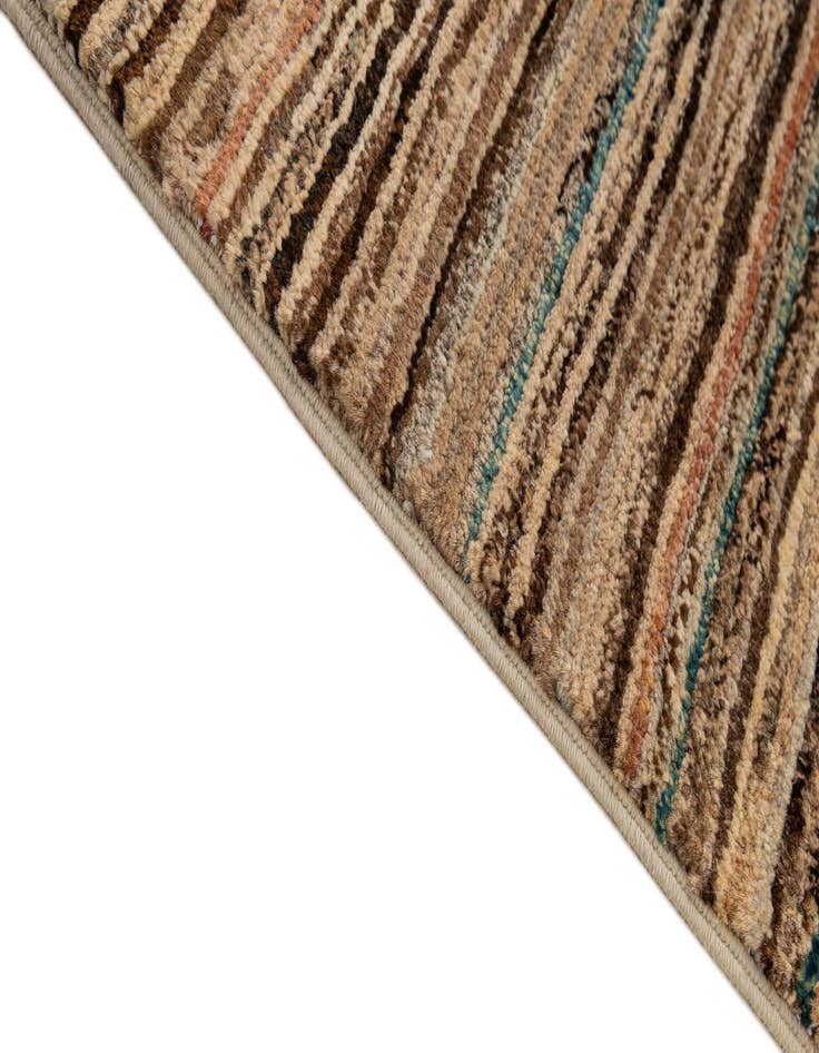 Detail image of  7' 10 x 9' 7  Hand Knotted Modern Ziegler Wool Rug