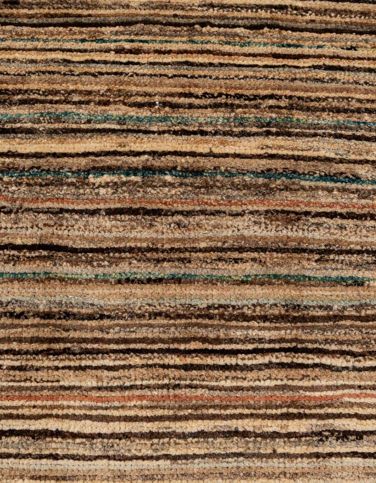 Detail image of  7' 10 x 9' 7  Hand Knotted Modern Ziegler Wool Rug