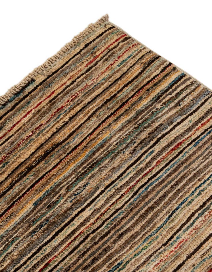 Detail image of  7' 10 x 9' 7  Hand Knotted Modern Ziegler Wool Rug