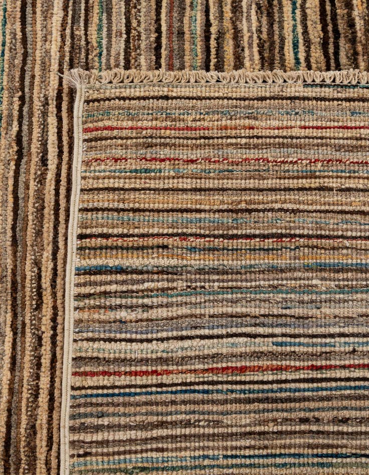 Detail image of  7' 10 x 9' 7  Hand Knotted Modern Ziegler Wool Rug