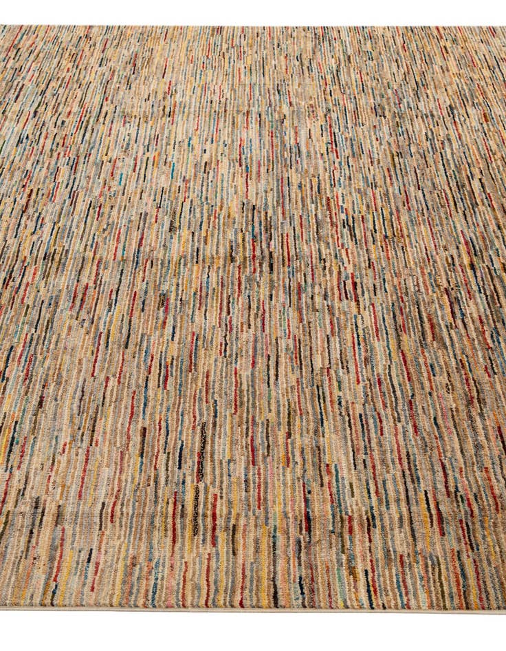Detail image of  8' x 9' 10  Hand Knotted Modern Ziegler Wool Rug