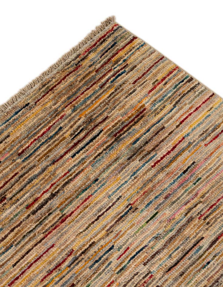 Detail image of  8' x 9' 10  Hand Knotted Modern Ziegler Wool Rug