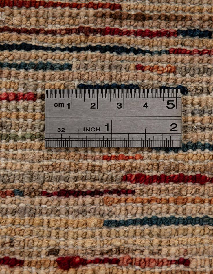 Detail image of  8' x 10' 2  Hand Knotted Modern Ziegler Wool Rug