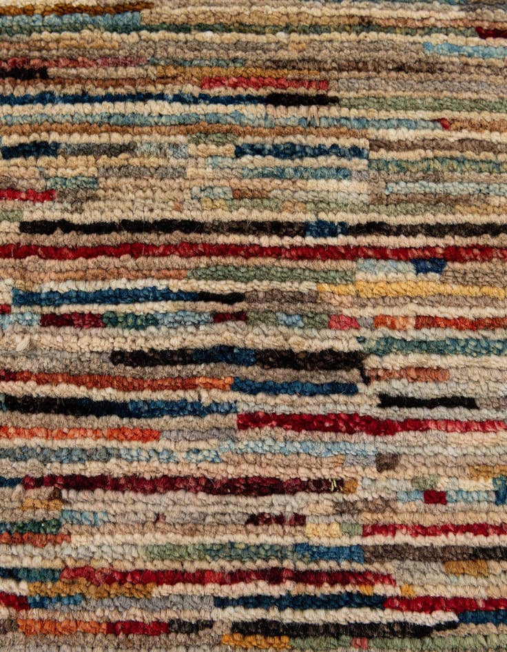 Detail image of  8' x 10' 2  Hand Knotted Modern Ziegler Wool Rug
