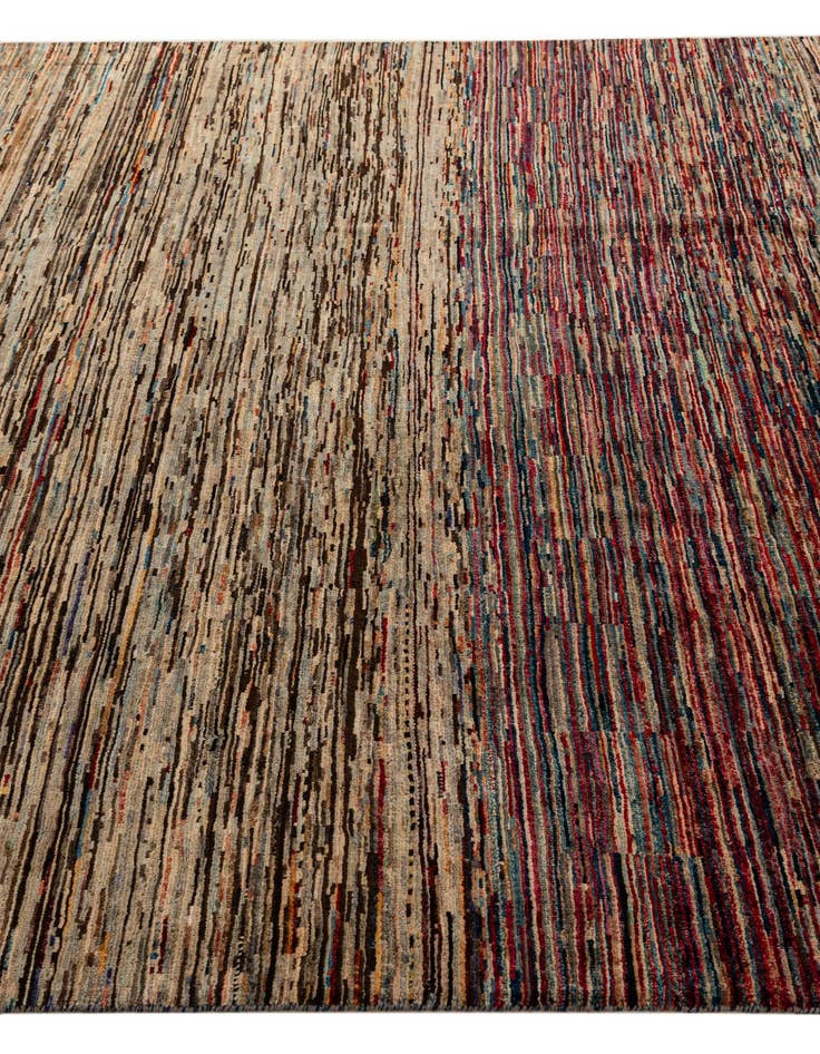 Detail image of  8' 2 x 11' 1  Hand Knotted Modern Ziegler Wool Rug