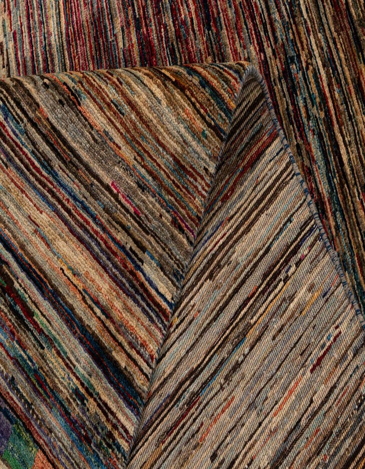Detail image of  8' 2 x 11' 1  Hand Knotted Modern Ziegler Wool Rug