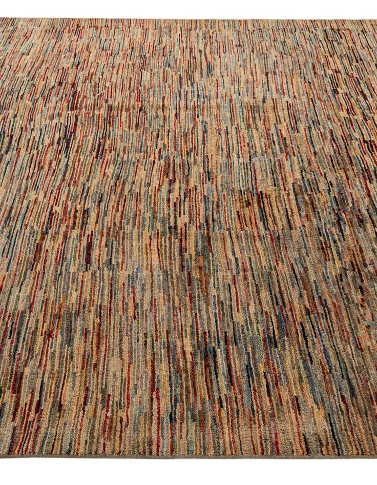 Detail image of  8' 1 x 11' 7  Hand Knotted Modern Ziegler Rug
