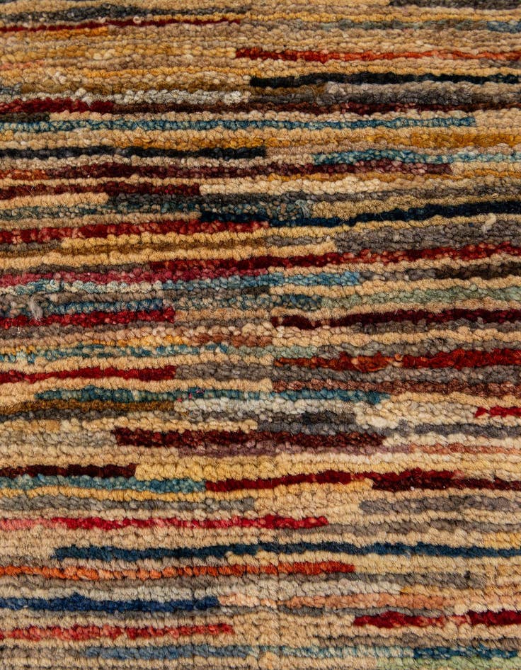 Detail image of  8' 1 x 11' 7  Hand Knotted Modern Ziegler Rug