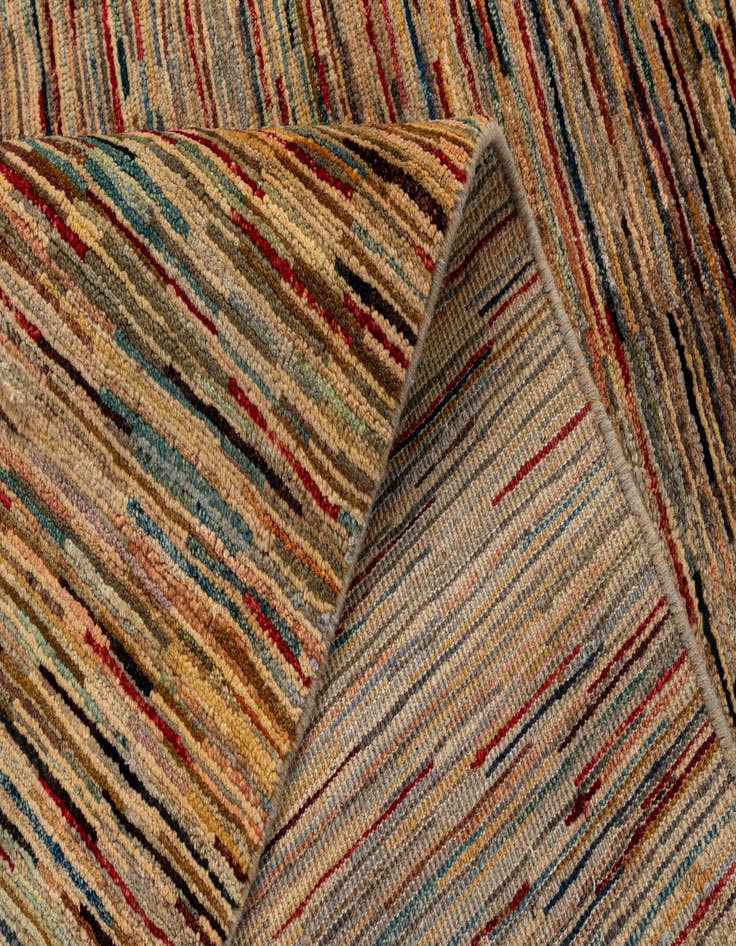 Detail image of  8' 1 x 11' 7  Hand Knotted Modern Ziegler Rug