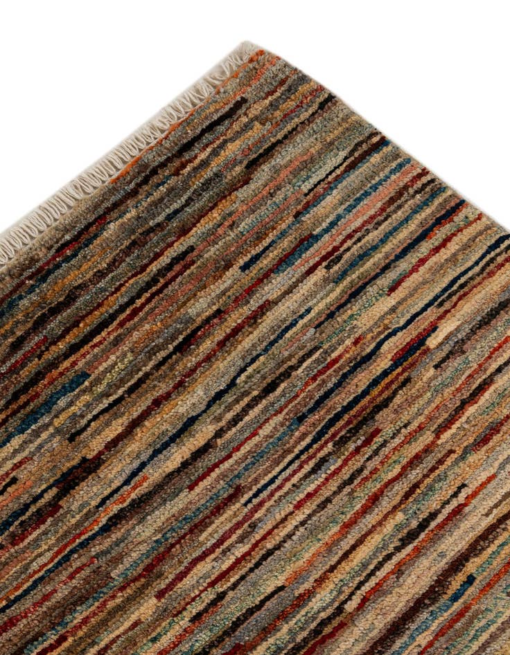 Detail image of  8' 1 x 11' 7  Hand Knotted Modern Ziegler Rug