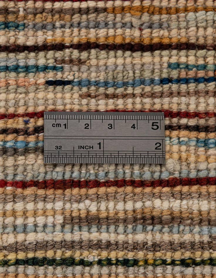 Detail image of  8' 5 x 11' 6  Hand Knotted Modern Ziegler Wool Rug