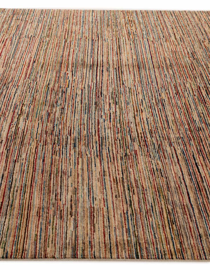 Detail image of  8' 5 x 11' 6  Hand Knotted Modern Ziegler Wool Rug