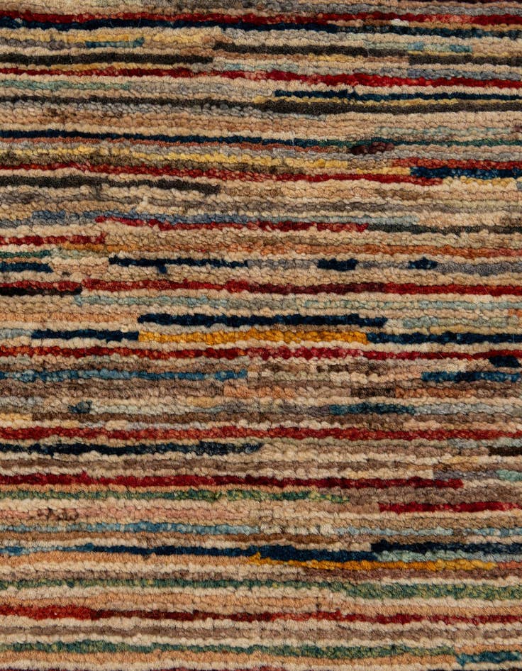 Detail image of  8' 5 x 11' 6  Hand Knotted Modern Ziegler Wool Rug