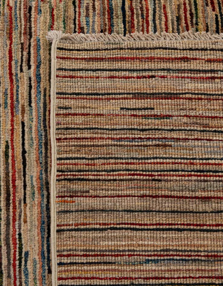 Detail image of  8' 5 x 11' 6  Hand Knotted Modern Ziegler Wool Rug