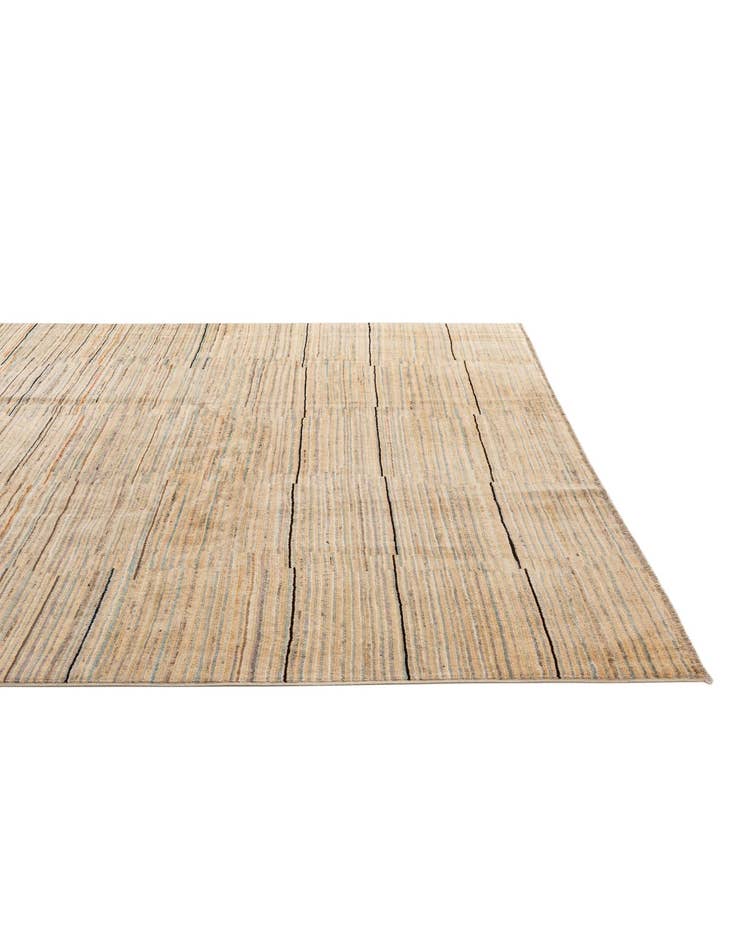 Detail image of  8' 6 x 11' 5  Hand Knotted Modern Ziegler Wool Rug