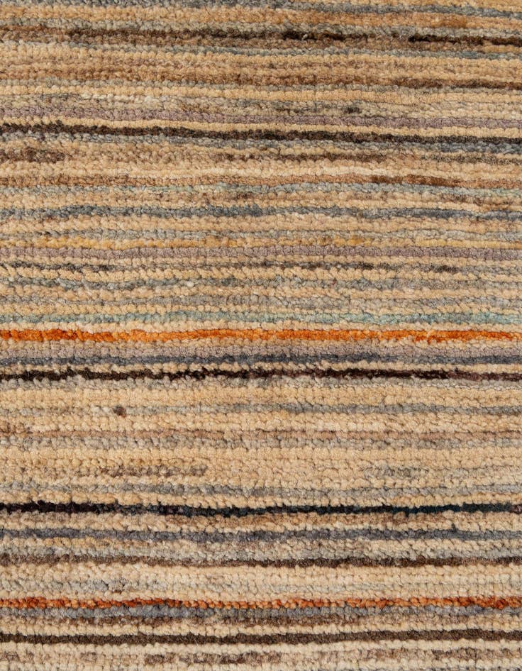 Detail image of  8' 6 x 11' 5  Hand Knotted Modern Ziegler Wool Rug