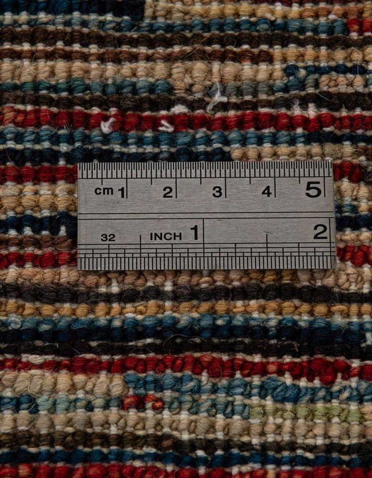 Detail image of  8' 10 x 11' 10  Hand Knotted Modern Ziegler Wool Rug