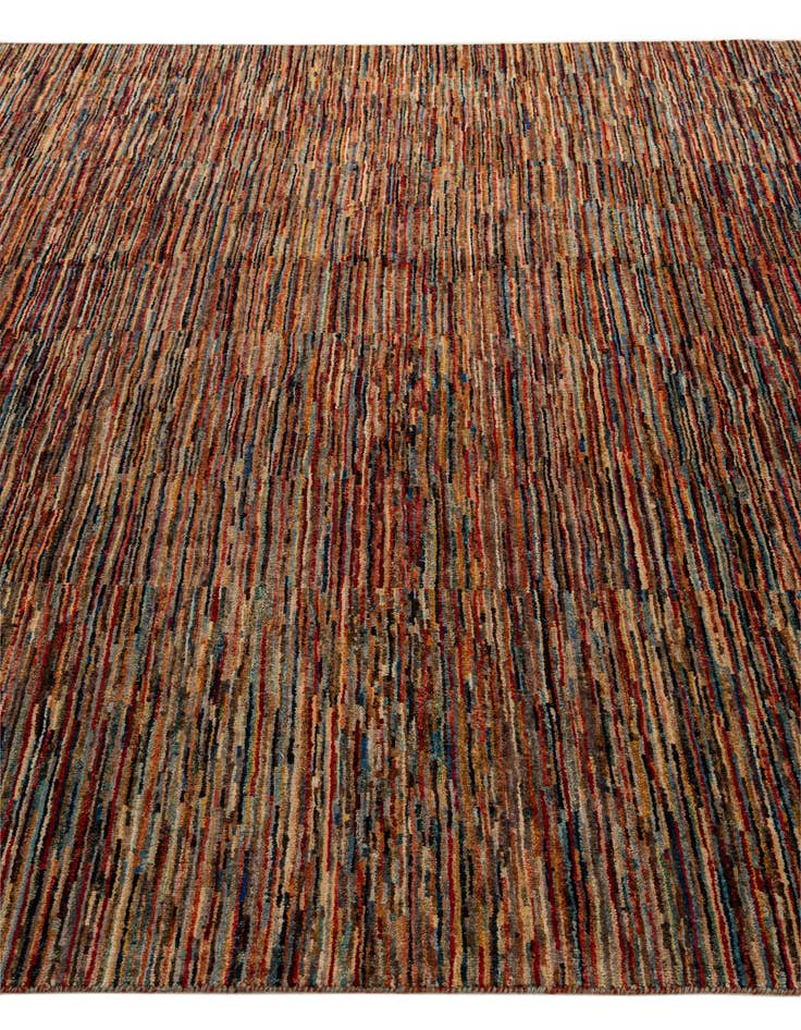 Detail image of  8' 10 x 11' 10  Hand Knotted Modern Ziegler Wool Rug