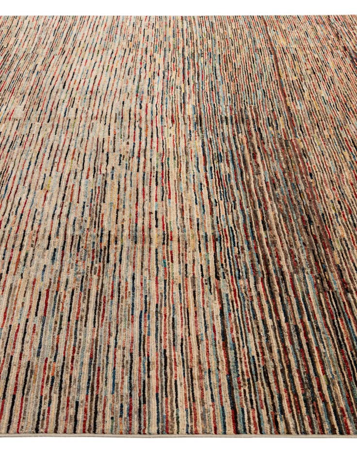 Detail image of  9' 2 x 11' 11  Hand Knotted Modern Ziegler Wool Rug