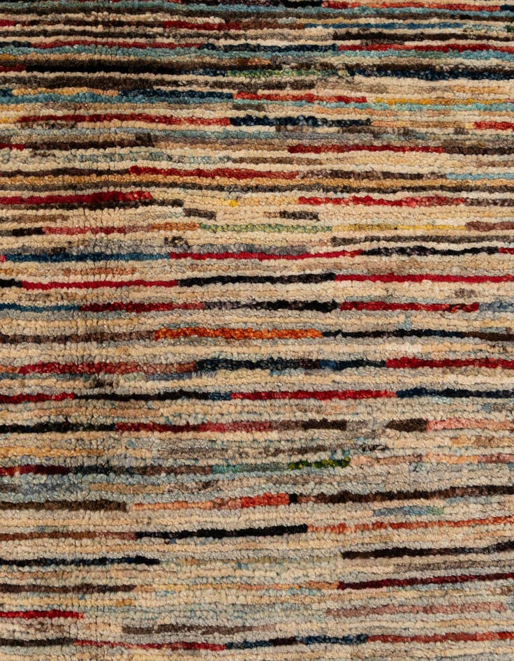 Detail image of  9' 2 x 11' 11  Hand Knotted Modern Ziegler Wool Rug