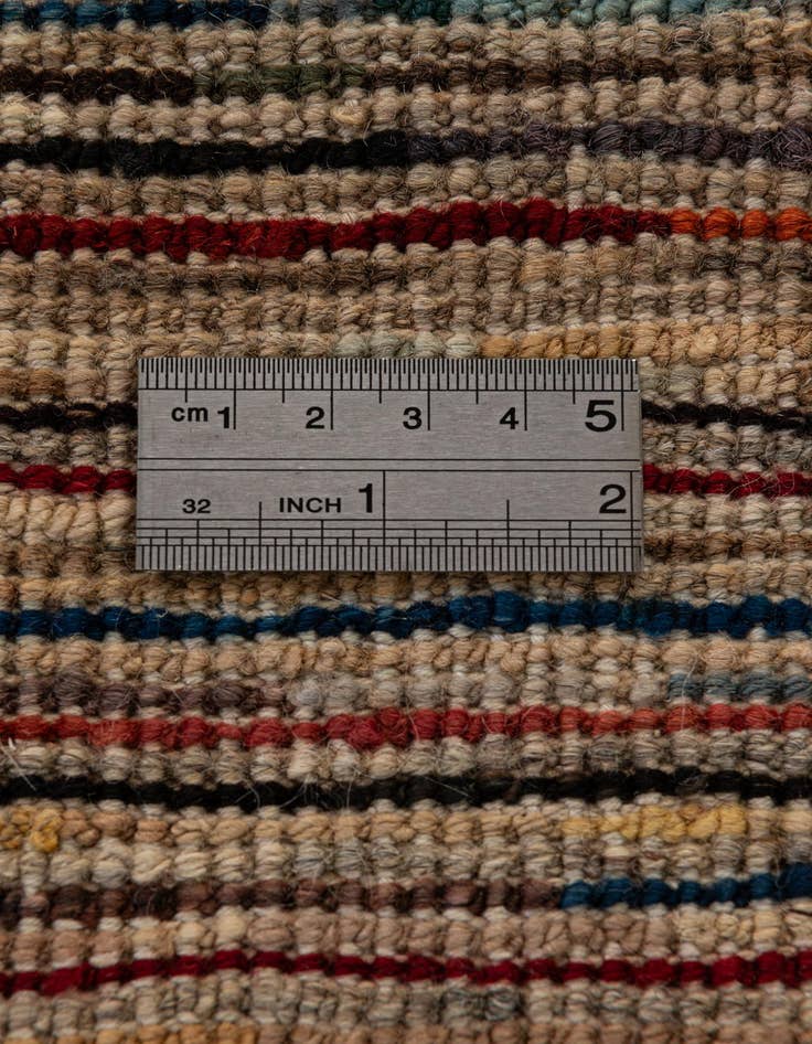 Detail image of  9' 7 x 12' 10  Hand Knotted Modern Ziegler Wool Rug