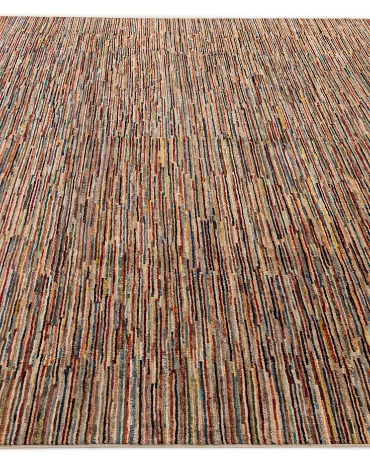 Detail image of  9' 10 x 12' 8  Hand Knotted Modern Ziegler Wool Rug