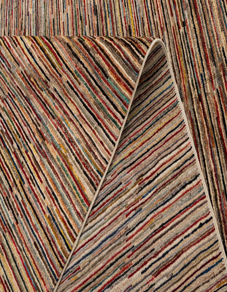 Detail image of  9' 10 x 12' 8  Hand Knotted Modern Ziegler Wool Rug