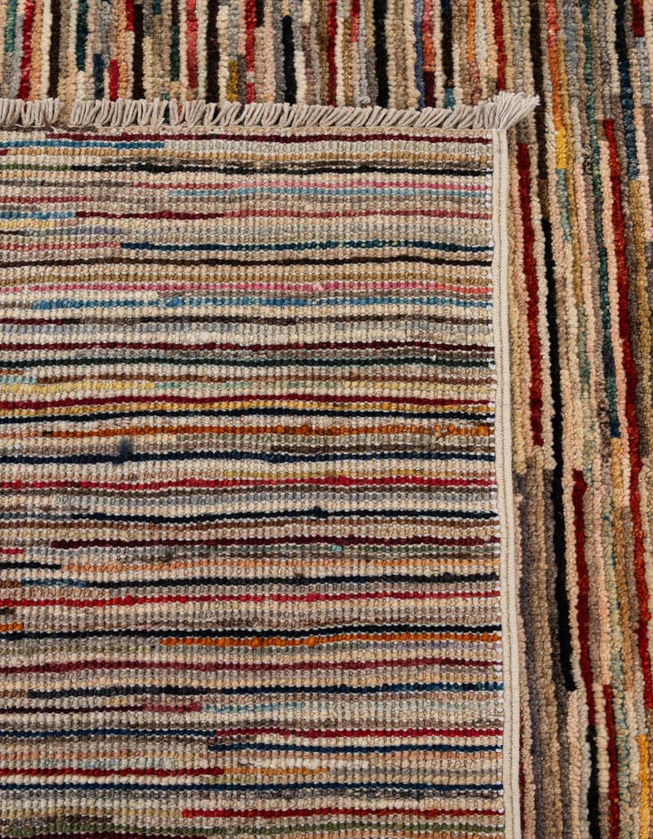 Detail image of  9' 10 x 12' 8  Hand Knotted Modern Ziegler Wool Rug