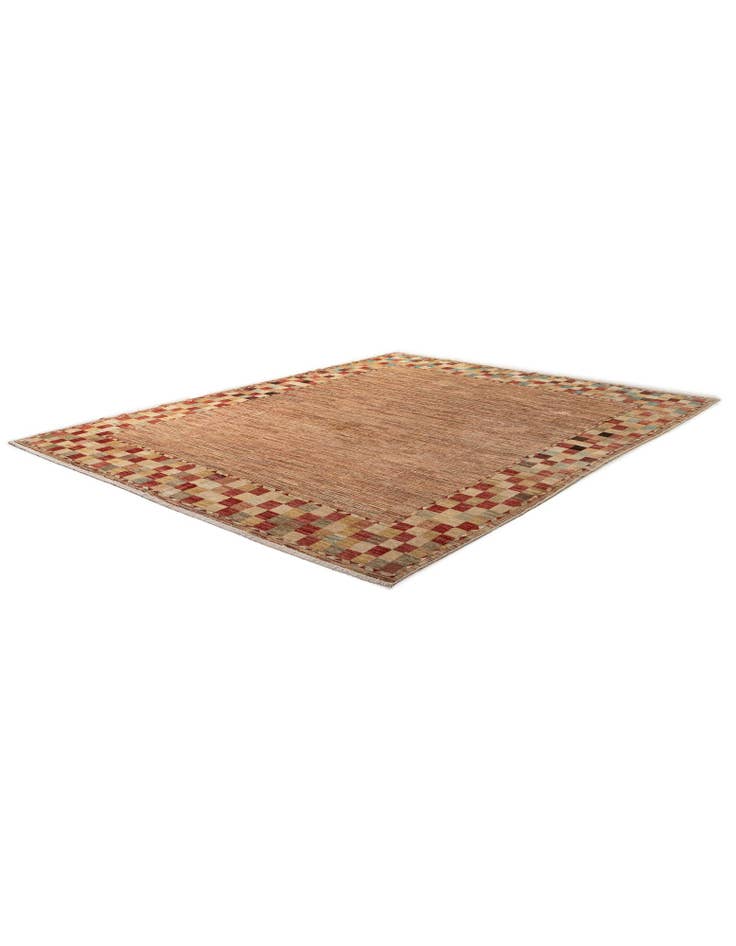 Detail image of  10' 3 x 12' 11  Hand Knotted Modern Ziegler Wool Rug