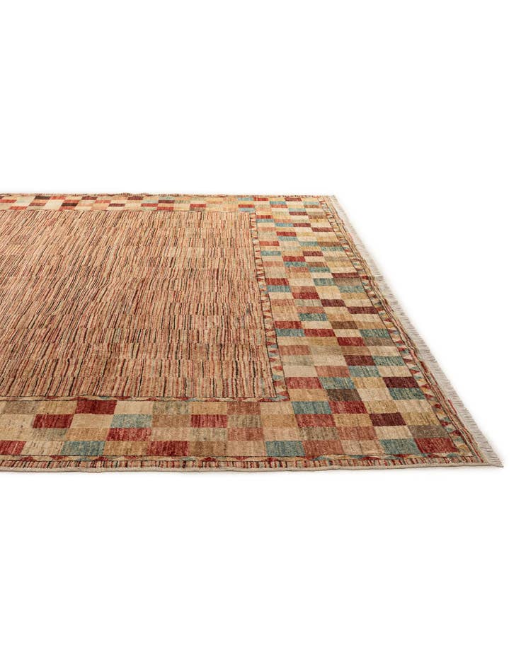 Detail image of  10' 3 x 12' 11  Hand Knotted Modern Ziegler Wool Rug