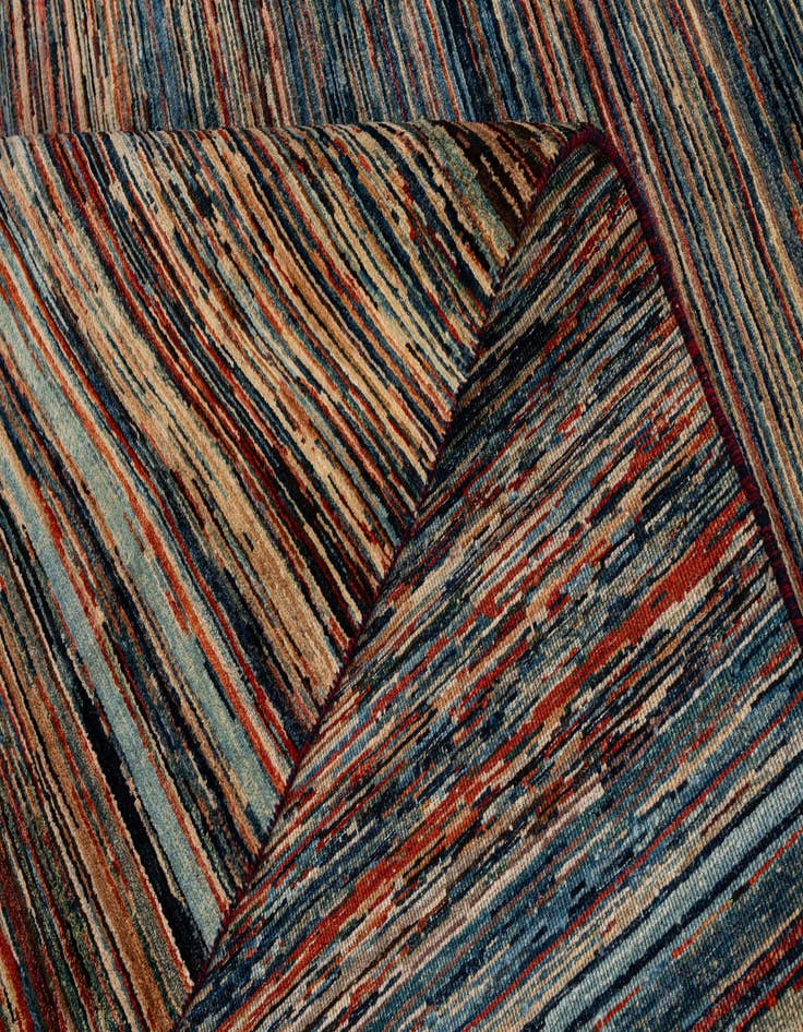 Detail image of  8' 7 x 12' 1  Hand Knotted Modern Ziegler Wool Rug