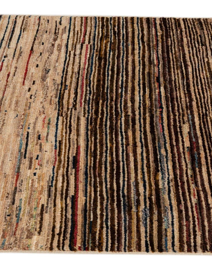 Detail image of  2' 7 x 3' 11  Hand Knotted Modern Ziegler Wool Rug
