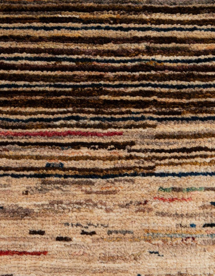 Detail image of  2' 7 x 3' 11  Hand Knotted Modern Ziegler Wool Rug