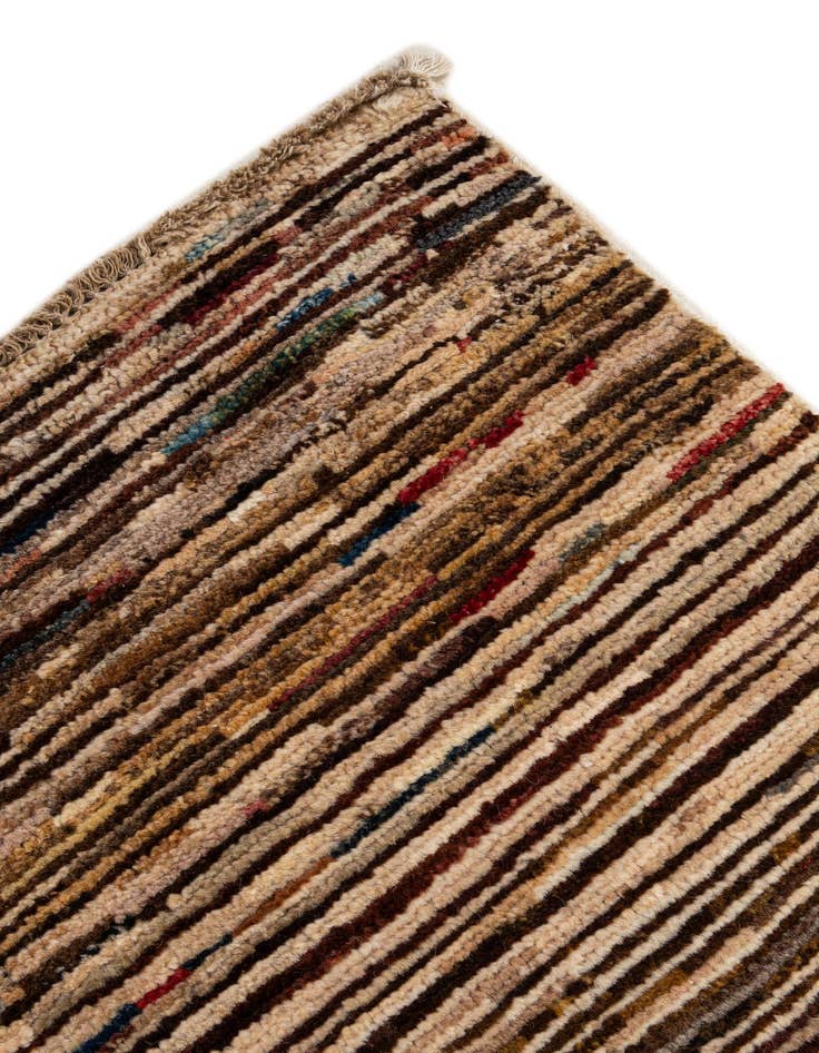 Detail image of  2' 7 x 3' 11  Hand Knotted Modern Ziegler Wool Rug