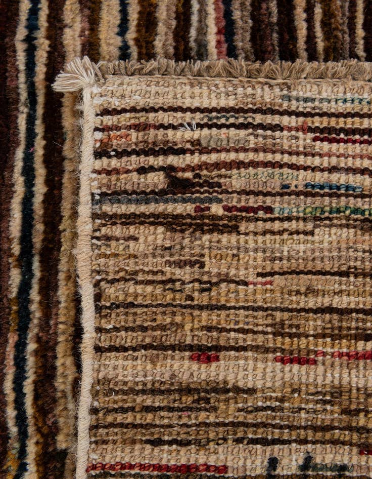 Detail image of  2' 7 x 3' 11  Hand Knotted Modern Ziegler Wool Rug