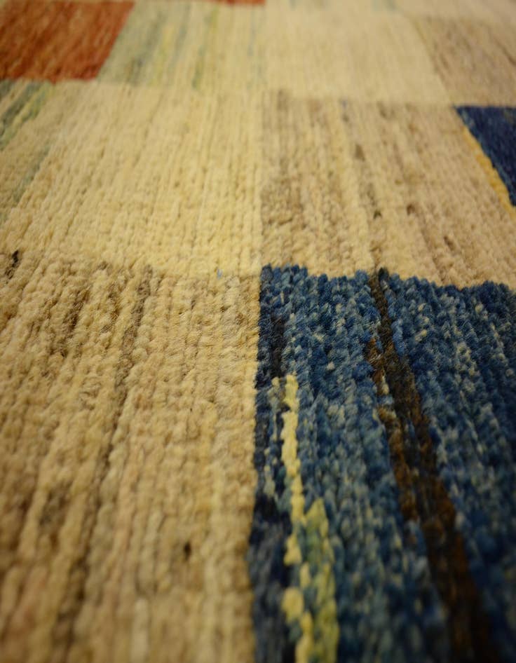 Detail image of  4' 10 x 6' 7  Hand Knotted Modern Ziegler Oriental Rug