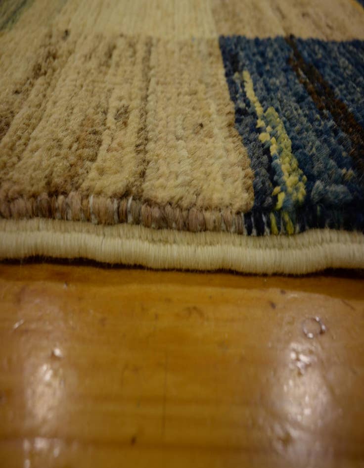 Detail image of  4' 10 x 6' 7  Hand Knotted Modern Ziegler Oriental Rug