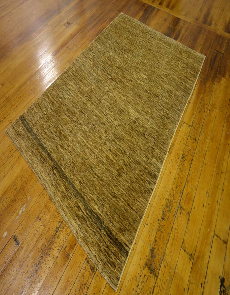 Detail image of  4' 9 x 6' 7  Hand Knotted Modern Ziegler Oriental Rug