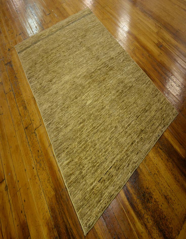 Detail image of  4' 9 x 6' 7  Hand Knotted Modern Ziegler Oriental Rug