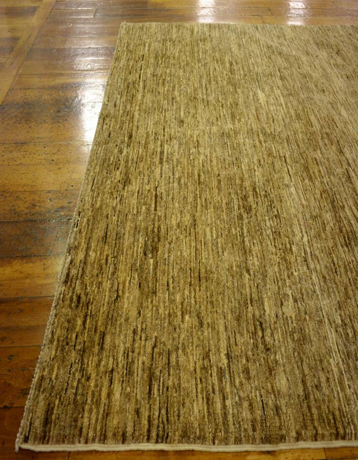 Detail image of  4' 9 x 6' 7  Hand Knotted Modern Ziegler Oriental Rug